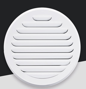 Rifornimento di alluminio scarico hvac griglie di condizionamento di ventilazione lineare in plastica di alluminio griglie rotonde del diffusore d'<span class=keywords><strong>aria</strong></span> dello sfiato - Product Image 3