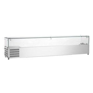 저렴한 중고 2 도어 카운터 탑 지하철 샌드위치/샐러드 바 냉장고 준비 테이블 냉장 - Product Image 5