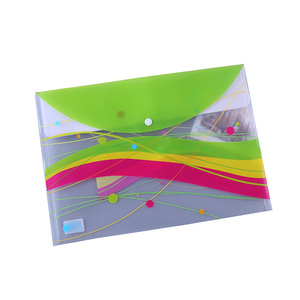 PP Tài Liệu Phong Bì Của Tôi Rõ Ràng Thư Mục Tập Tin Túi Với Snaps Nút - Product Image 2