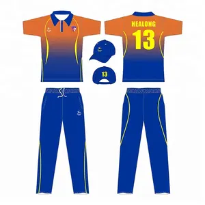 Healong New Design Úc Cricket Jersey 2016 Cricket Đội Jersey