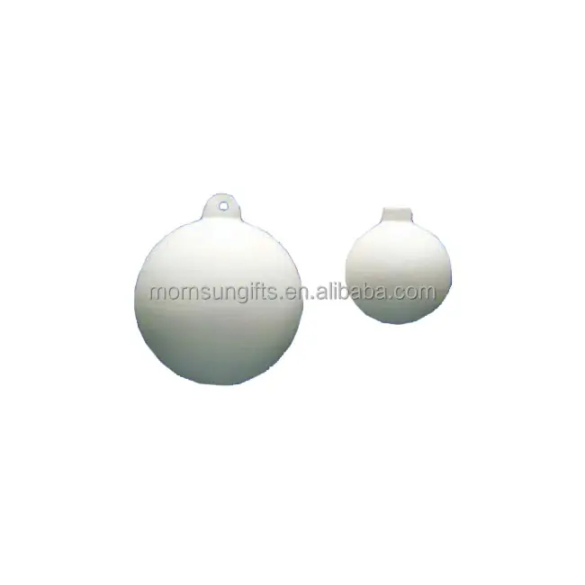 Wit <span class=keywords><strong>Bisque</strong></span> Xmas Bal Ornament