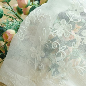 <span class=keywords><strong>Tende</strong></span> Trasparenti con Ricamo Floreale Bianco dal Design Semplice, Pannelli in Voile, Tessuto in Tulle <span class=keywords><strong>per</strong></span> Soggiorno e <span class=keywords><strong>Camera</strong></span> <span class=keywords><strong>da</strong></span> <span class=keywords><strong>Letto</strong></span> - Product Image 6