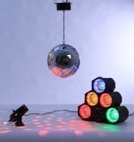 12 "Miroir <span class=keywords><strong>Boule</strong></span> AC Moteur Led Pin Spot Party Light Kit Miroir <span class=keywords><strong>Boule</strong></span> Disco Lumière - Product Image 6