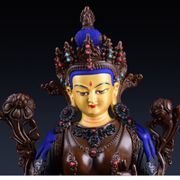 Statue bouddhiste tibétaine Antique Fengshui de haute qualité, vente en gros