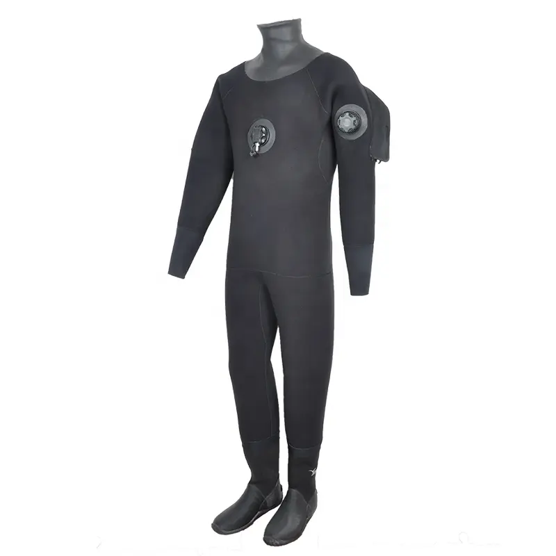 YONSUB 6MM custom-made Dry Suit For Men's With Vulcanized Boots