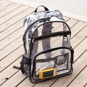 Hot Selling <strong>Clear</strong> PVC <strong>Backpack</strong>, <strong>Clear</strong> Plastic Bags, <strong>Clear</strong> <strong>Backpack</strong> Transparent <strong>Backpack</strong> - Product Image 4