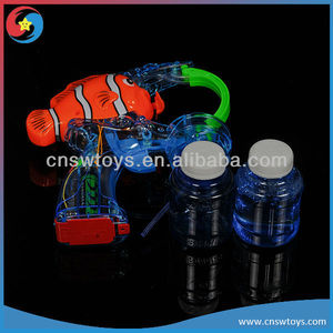 Peces grandes juguete pistola de burbujas burbuja máquina automática de la máquina de juguete Luz - Product Image 4