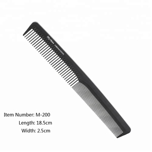 <span class=keywords><strong>Peigne</strong></span> à cheveux en carbone antistatique résistant à la chaleur OEM, <span class=keywords><strong>peigne</strong></span> à cheveux de barbier, <span class=keywords><strong>peigne</strong></span> à cheveux de coiffure dans toutes les séries - Product Image 2