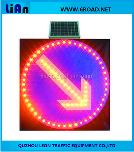 LED Nhôm Năng Lượng Mặt Trời Bãi Đậu Xe Cảnh Báo Giao Thông Dấu Hiệu - Product Image 2