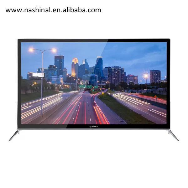 32 42 50 inch layar datar 3d led tv android pintar Cina DIPIMPIN harga TV