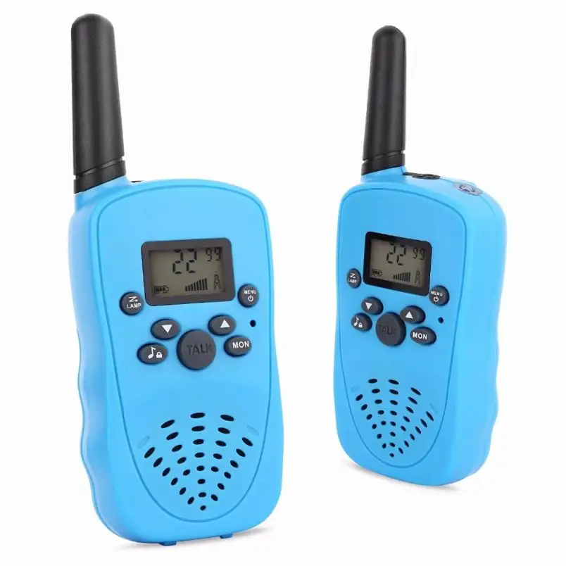 Mini cute toy walkie talkie 3-5KM two way radio communication long range for kids talkies walkie