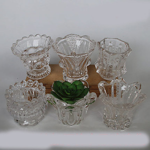 Multi carne planta en maceta cristal europeo botella de vidrio transparente - Product Image 5