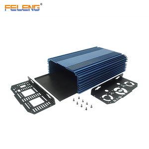 Tùy Chỉnh Xe Khuếch Đại Hộp Điện Tử Vỏ Nhôm Biến Áp Bao Vây - Product Image 5