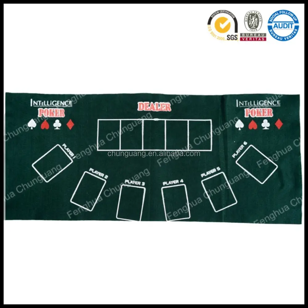 사용자 정의 블랙 잭 사용자 정의 카지노 포커 카드 게임 세트 전문 핫 세일 맞춤형 카지노 게임 스타일 패브릭 테이블 3 1