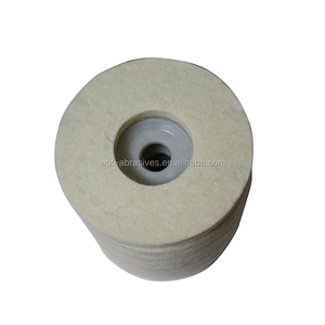 Durabilité 100x10x16mm Blanc Feutre <span class=keywords><strong>De</strong></span> Laine Disque <span class=keywords><strong>De</strong></span> Polissage Pour Le <span class=keywords><strong>Verre</strong></span> - Product Image 3