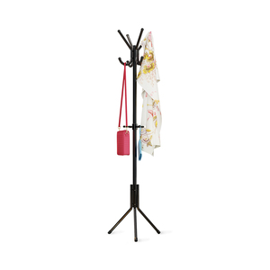 Hot Sale Standing <strong>Coat</strong> Rack Hat Cloth Hanger Holder Hooks for Jacket Umbrella <strong>Tree</strong> <strong>Stand</strong> with Base Metal - Product Image 6