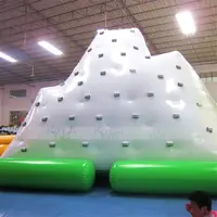 Professional factory inflatable water iceberg floating slide entertainment equipment inflatable game for sale