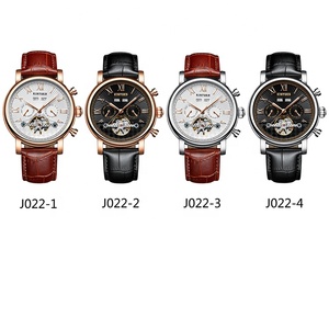 KINYUED <span class=keywords><strong>Automatico</strong></span> Tourbillon Orologi Meccanico <span class=keywords><strong>Automatico</strong></span> Della Cinghia di Cuoio Degli Uomini di Modo <span class=keywords><strong>Orologio</strong></span> Meccanico - Product Image 3