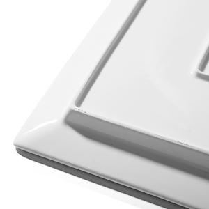 Hosen 28 Blanc Buffet Rectangulaire Plaques Pour Hôtel Restaurant Guangzhou Rectangle Blanc Servant Des Plats Vaisselle Stock Beaucoup # - Product Image 5