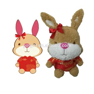 Promoción de Marketing del artículo de juguete de peluche de juguete conejo de peluche de juguete al por mayor - Product Image 1