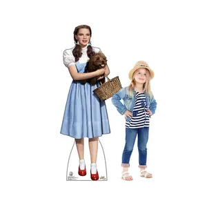 Free New Custom Design High Quality Promotion Recyclable Life Size Cardboard Cut Out