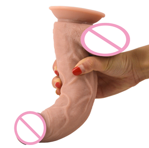 FAAK006 24cm * 5.6cm grande glande pene Dildo realistico Dildo giocattoli sesso adulto Sex <span class=keywords><strong>Shop</strong></span> per maschio femmina - Product Image 3