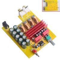 Audio BA100 HiFi Audio de Classe D Amplificateur De Puissance Numérique tpa3116d2 TPA3116 Avancé 2*100W Mini Boîtier En Aluminium ampli