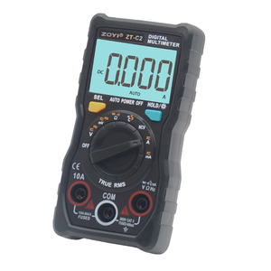 ZT-C2 Misura di Temperatura Disponibili Torcia Elettrica Piccolo Multimetro Digitale <span class=keywords><strong>con</strong></span> Custodia protettiva Nera - Product Image 2