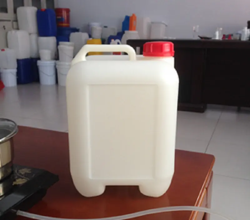 China beliebte HDPE Lebensmittel qualität 5 Liter Kunststoff Jerry Dose in China