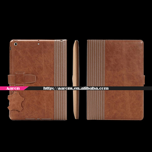 Buena calidad <span class=keywords><strong>de</strong></span> la primera grano del cuero del tirón para el <span class=keywords><strong>ipad</strong></span> 6 - Product Image 2