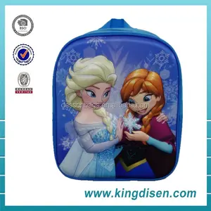 新しいデザインスクールバッグ冷凍、 学校のバッグ子供のための冷凍、 卸売漫画のキャラクターのスクールバッグ
