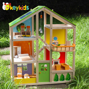 2016 venta al por mayor de madera Kids Play House, divertido jugar a la casita W06A158 - Product Image 3