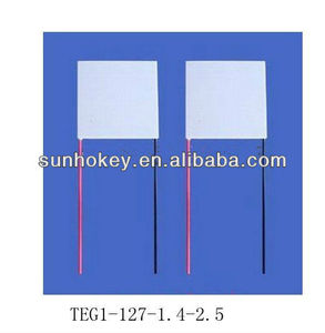 Teeduck — Module Peltier de génération <span class=keywords><strong>thermoélectrique</strong></span>, Module TEG1-127-1.4-2.5, 40x40MM MAX 200 Celsius - Product Image 2