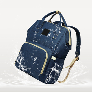 Viaje 3 en 1 tote cuero adulto impermeable insular mochila pañal bolsa - Product Image 1