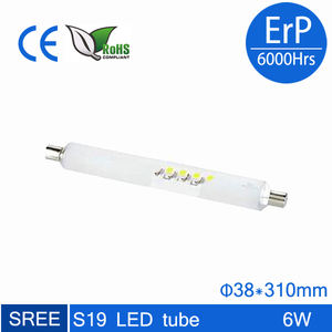 Led <span class=keywords><strong>s19</strong></span> miroir <span class=keywords><strong>tube</strong></span> 6 w 310lm <span class=keywords><strong>s19</strong></span> - Product Image 2
