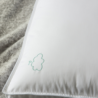 Oreiller superbe en forme de hp, coussin de luxe en polyester, en duvet d'oie, plume de canard, en microfibre, pour hôtel, 5 étoiles