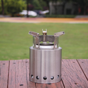 Poêle à granulés pliable portable SRDWOS <span class=keywords><strong>de</strong></span> haute qualité en acier inoxydable, écologique, pour le camping et la survie - Product Image 2