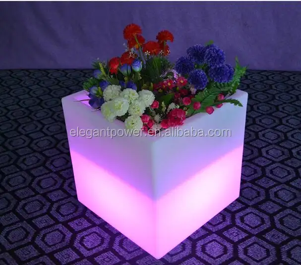Светодиодное ведро для кубиков льда/светодиодная коробка для кубиков L40 * W40 * h40 см