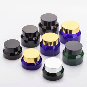 Di fascia alta 30 <span class=keywords><strong>ml</strong></span> <span class=keywords><strong>50</strong></span> <span class=keywords><strong>ml</strong></span> 100 <span class=keywords><strong>ml</strong></span> 1oz in pendenza della spalla nero opaco di <span class=keywords><strong>vetro</strong></span> vaso cosmetico con il nero di plastica coperchio - Product Image 6