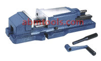 Étau hydraulique ABM - Force de serrage élevée - Fixation de précision - Base fixe - Alimentation hydraulique