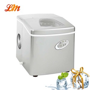 Портативная электрическая домашняя машина для льда мини-создатель льда с ЖК-дисплеем для бытовых гостиниц и наружного использования пластиковый корпус - Product Image 3
