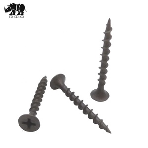 Chine attache de haute qualité standard vis à bois en acier C1022 phosphaté noir couleur 3.8x65 <span class=keywords><strong>gypse</strong></span> vis de <span class=keywords><strong>cloison</strong></span> sèche - Product Image 3