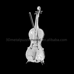 Metallic Nano Musik instrument Violine 3D Metall Puzzle