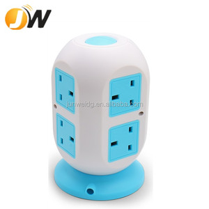 Vente chaude parasurtenseur 8 voies 4 Ports USB Ports <span class=keywords><strong>Multi</strong></span> Plug Sockets <span class=keywords><strong>Extension</strong></span> Power Strip <span class=keywords><strong>Tower</strong></span> - Product Image 6