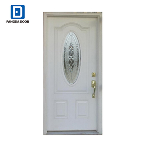Fangda porte d'entrée extérieure de villa avec verre, haute qualité, <span class=keywords><strong>pas</strong></span> <span class=keywords><strong>cher</strong></span> - Product Image 3