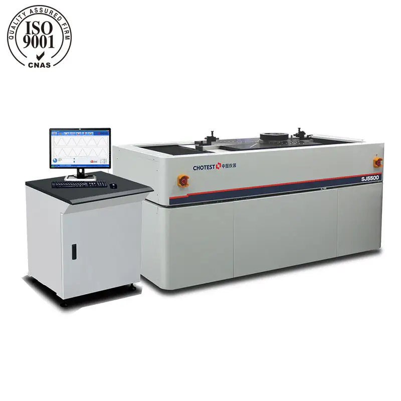 Universal thread measuring machine for measuring internal thread depth of plug gauge measurement