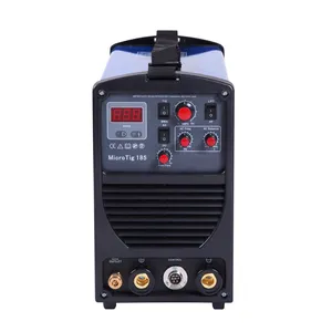 Single Phase 185A AC DC TIG Welding Machine TIG Welders MicroTIG185 With Advanced Square Wave