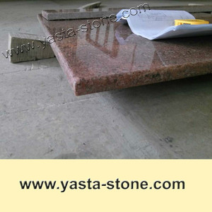 Nhà Bếp Đá Đỏ Juparana Bordeaux Đỉnh Đảo Đá Hoa Cương - Product Image 2