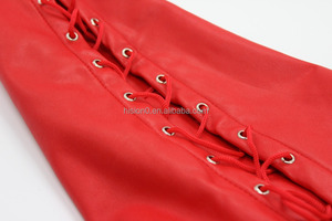 Lungo Braccio Cuoio Bondage Legato Giocattoli Del Sesso Guanto - Product Image 4