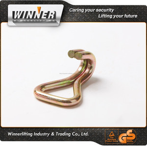 Top venta 1 '' - 2 '' doble J <span class=keywords><strong>hook</strong></span> gold supplier ; grab gancho de elevación - Product Image 1